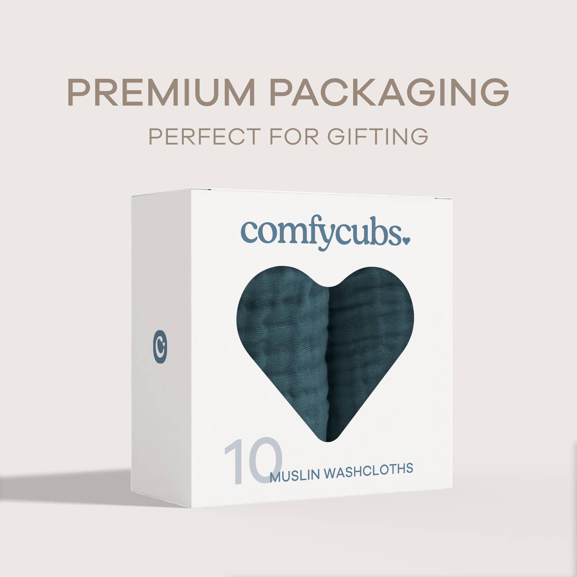 Comfy Cubs – wholesale Wash cloth – Child & baby – Muslin Baby Washcloths, Soft 10"x10" Cotton by Comfy Cubs15