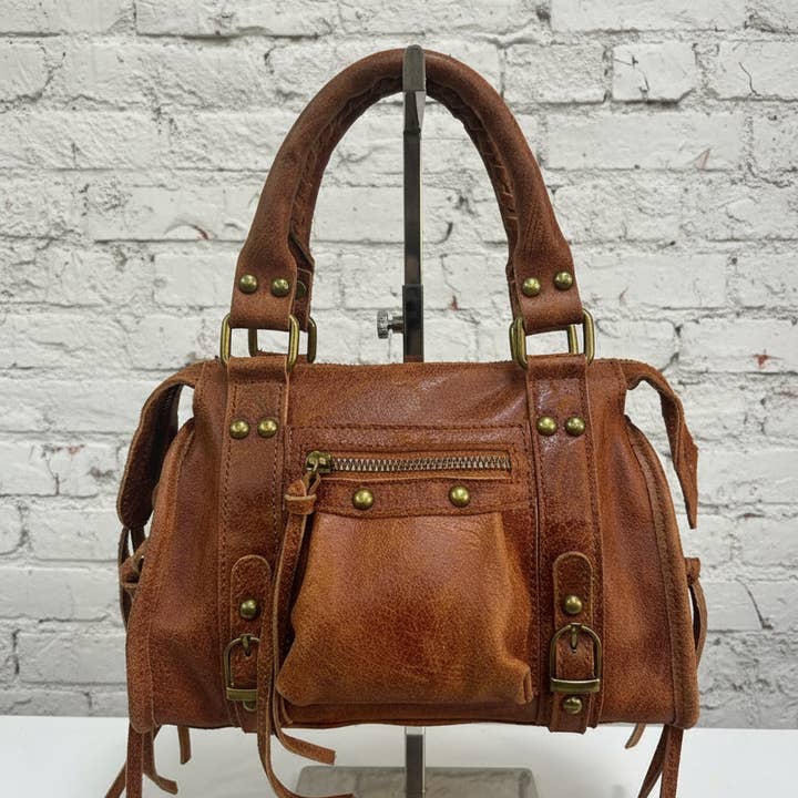 Prima Fila Bags Made in Italy - Wholesale Top Handle Bag - Women's - Real leather city bag small size12