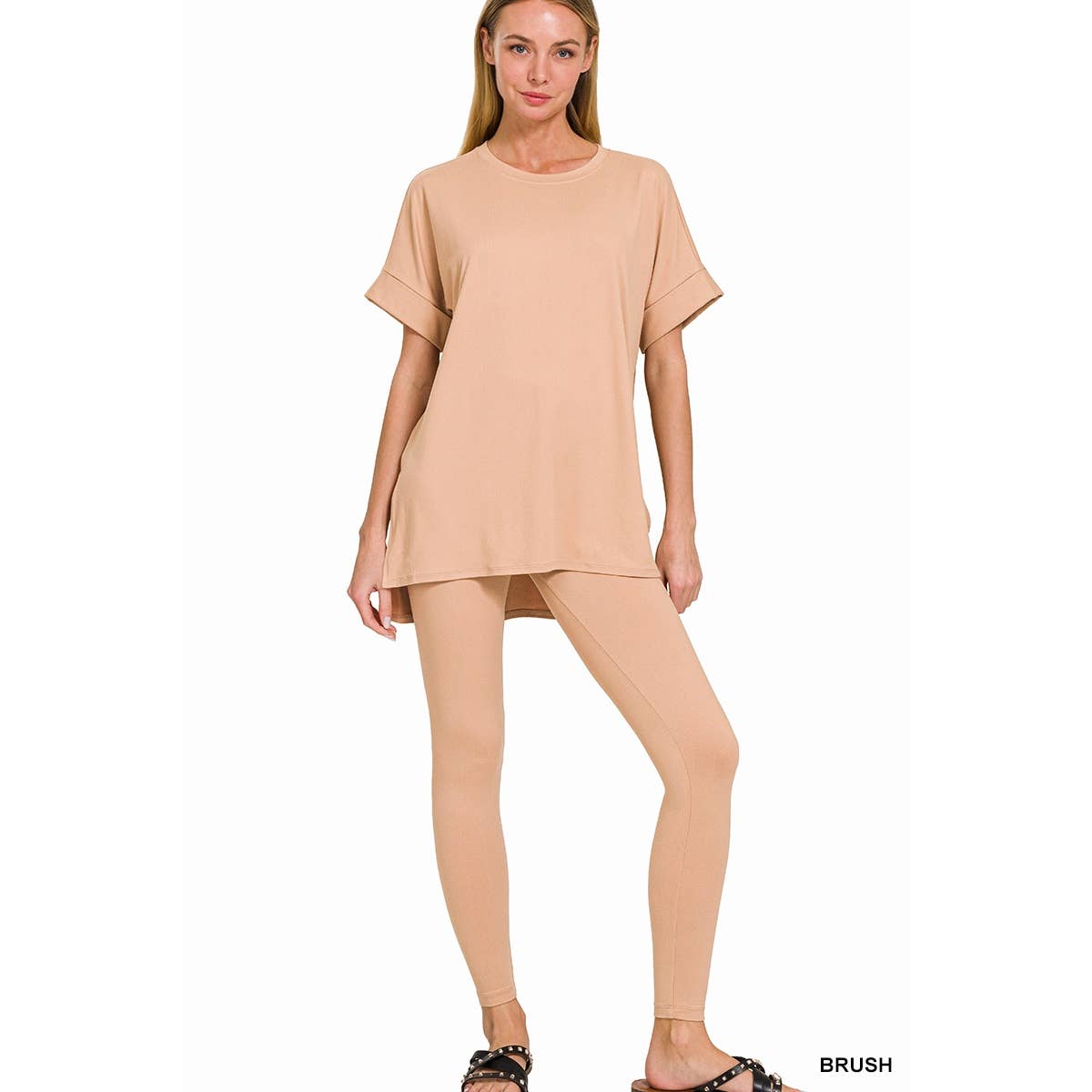 Apolline - Vente Ensemble de vêtements d'intérieur – femme - ENSEMBLE DE VÊTEMENTS D'INTÉRIEUR EN MICROFIBRE BROSSÉ7