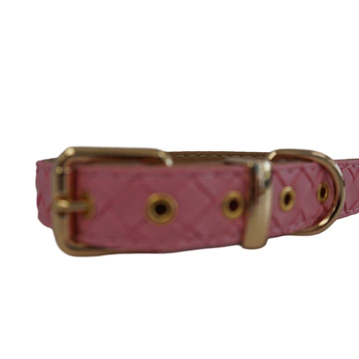 BARK by DOG - Wholesale Pet Collar - Dog - Sebastian Pink Luxury Collar