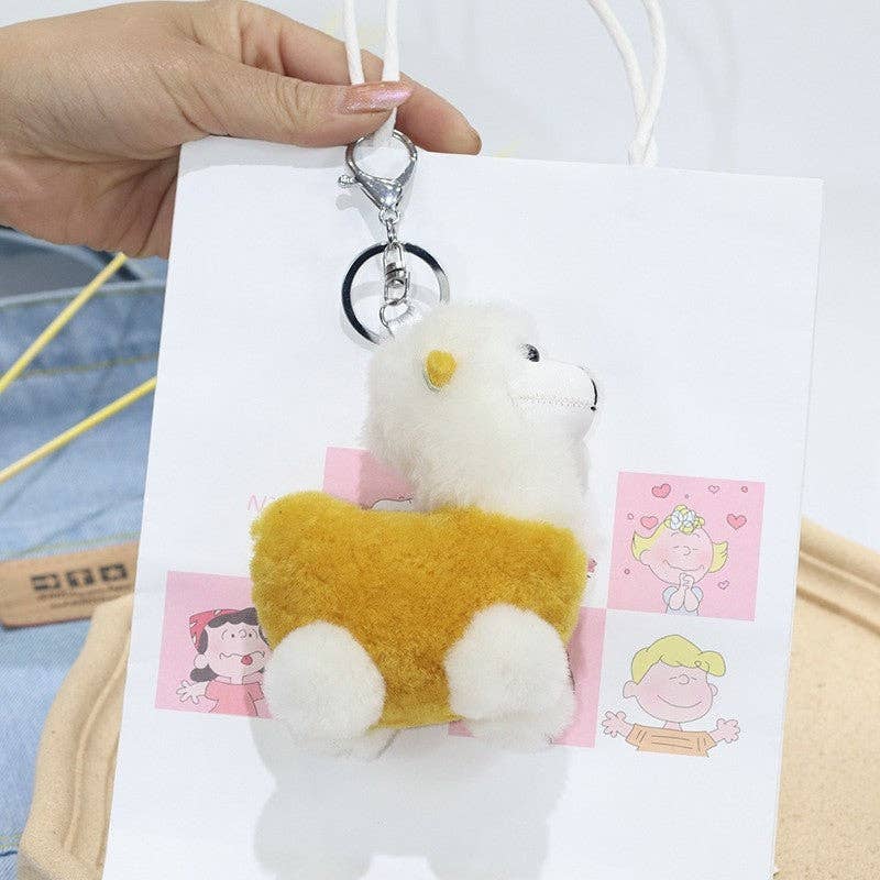 FurDecoration - Vendita all'ingrosso Portachiavi - Donna - Portachiavi in lana di alpaca mini - adorabile e alla moda11