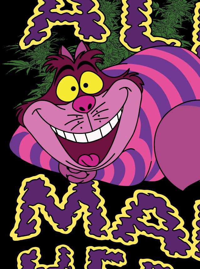 StonerDays Apparel - Wholesale Hoodie - Unisex - We're All Mad Here Hoodie7