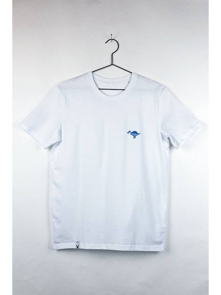 KREUZUEBER - Wholesale Screen Printed T-Shirt - Unisex - SCHNUTY unisex dinosaur t-shirt white3