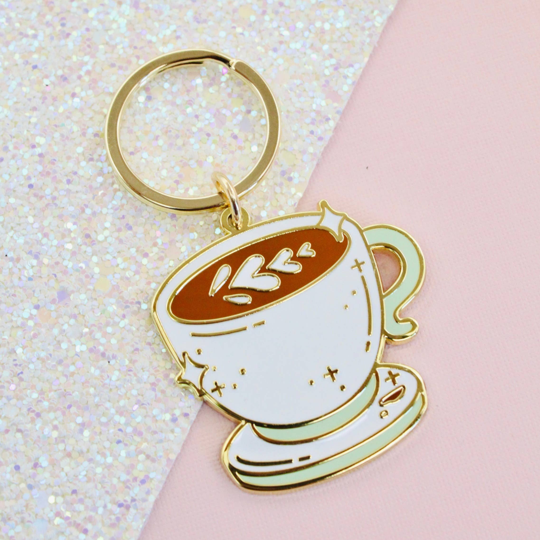 Occasionalish - Wholesale Keychain - Women's - Latte of Love Keychain1