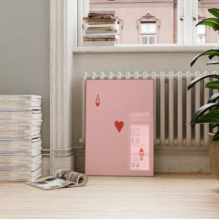 Lune Club - Wholesale Art Print - Ace of Hearts Print
