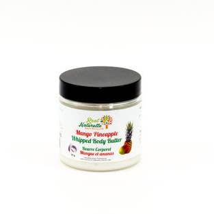 Whipped Hair and Body Butter - Mango Pineapple for wholesale by Real Naturelle