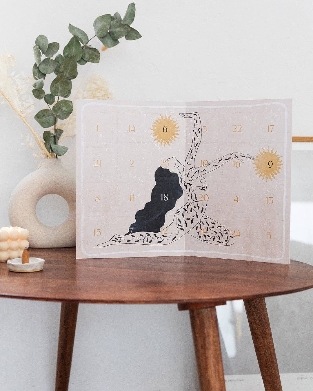 Oh Shanti - Venta al por mayor Calendario de Adviento - Calendario de adviento de afirmaciones para el amor propio2