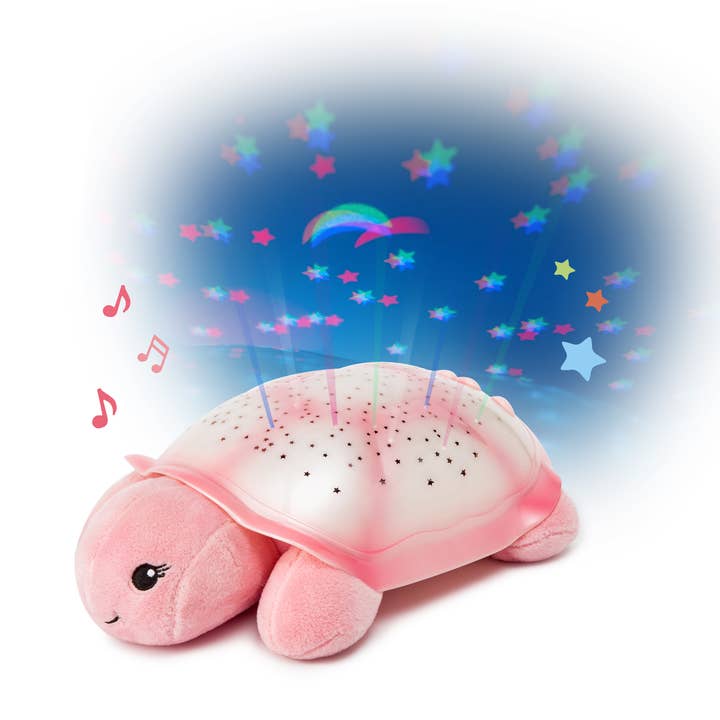 Cloud B Twinkling Twilight Turtle® Night Light Proj Aqua for wholesale by BTL Diffusion UK LTD