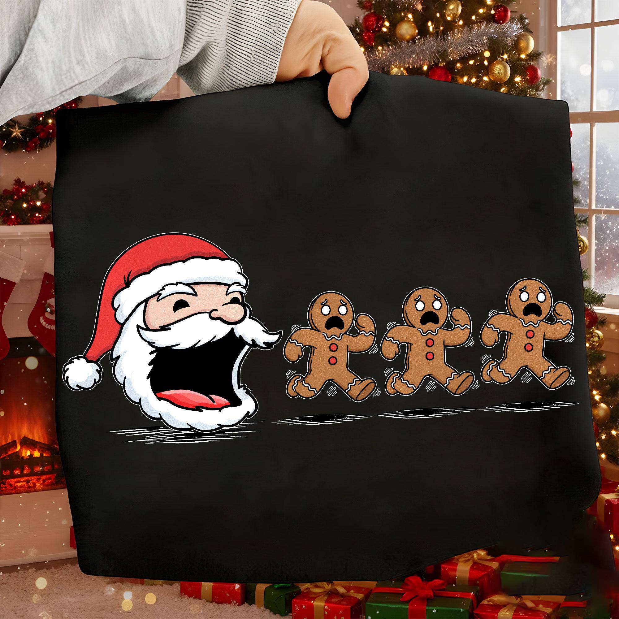 NVC Ecommerce LLC - Wholesale T-Shirt (Graphic) - Women's - Retro 90s Christmas Santa Tee, Funny Merry Greenmas Sweate1