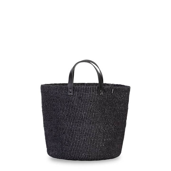 Kiondo market basket | Black M for wholesale by Mifuko