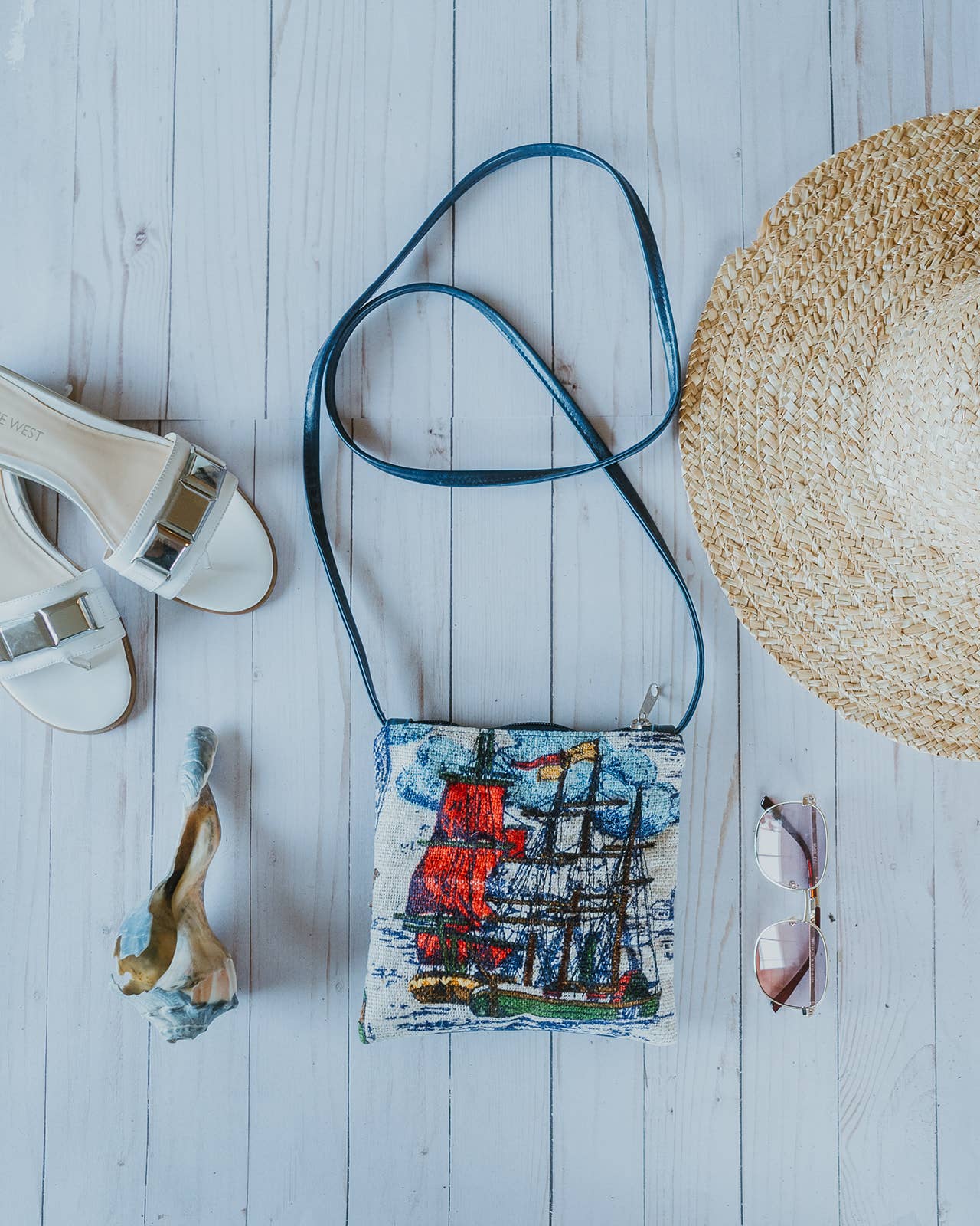 Crystalyn Kae Accessories – bolsa tiracolo - Mulher por atacado – Cha Cha - Pequena Mala a Tiracolo com alça ajustável Lavável à Máquina15