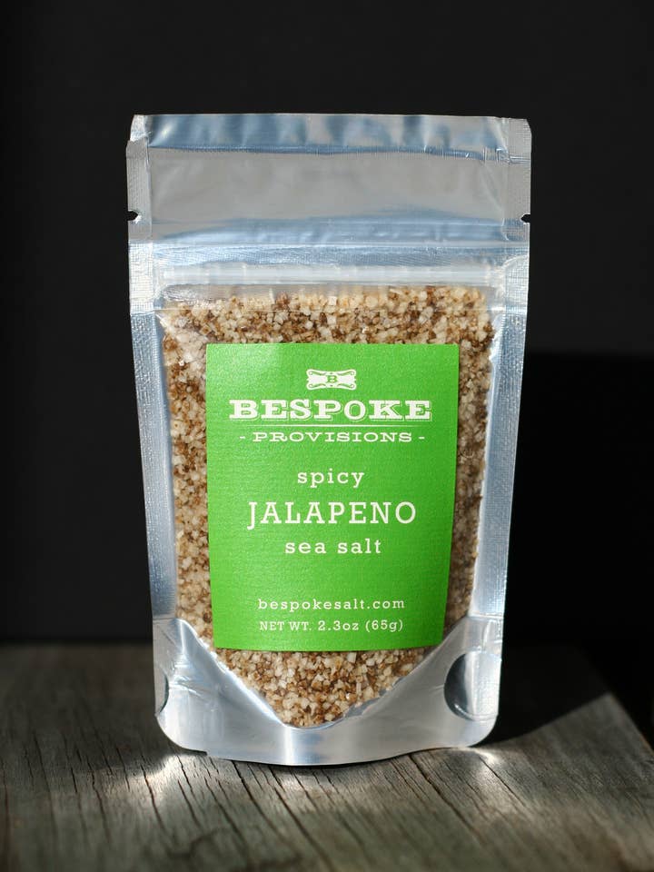 Jalapeno Sea Salt for wholesale by Bespoke Provisions