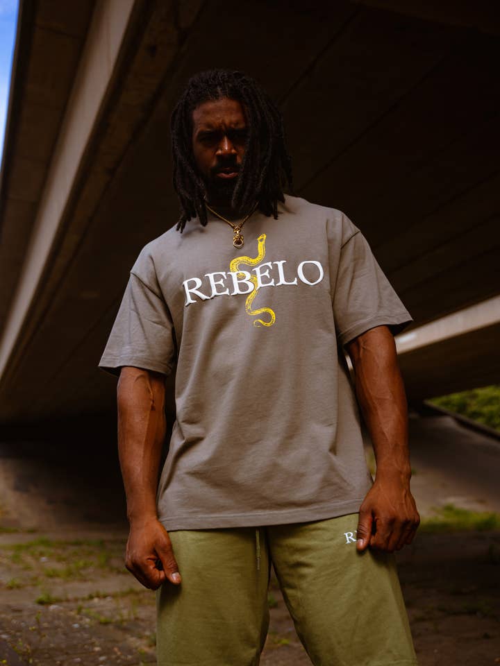 Unisex Snake Oversized T-Shirt for wholesale by Rebelo