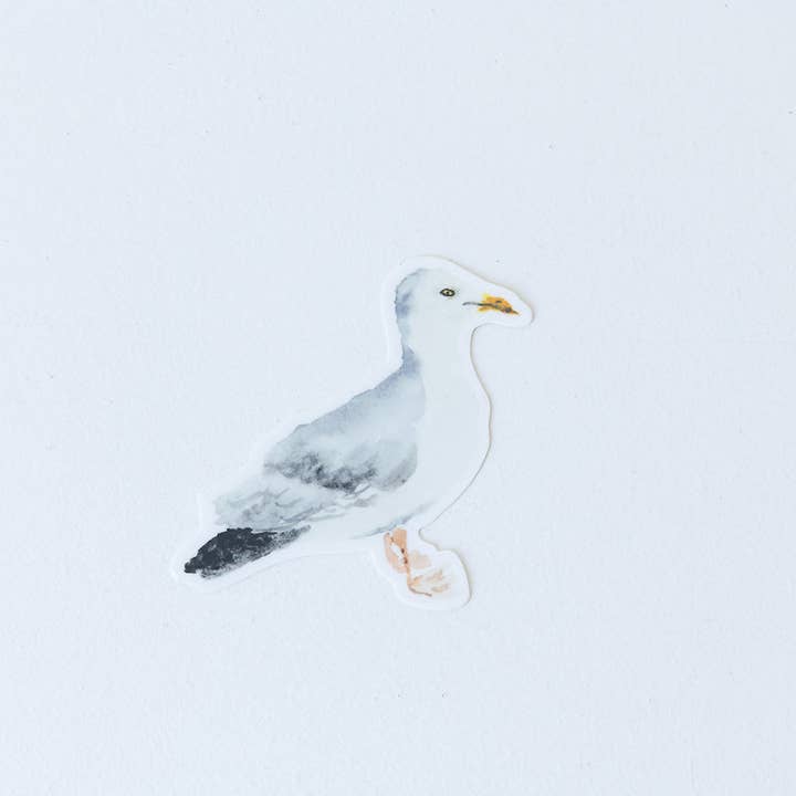 Finding Silver Pennies - Wholesale Sticker - Seagull Sticker