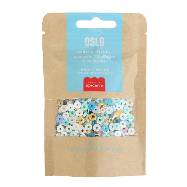 Mix of Heishi Beads and Charms - Oslo for wholesale by La Petite Épicerie