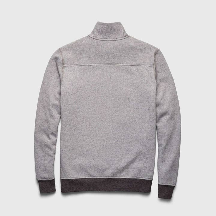 Bobby Fleece Quarter Zip - Black Combo for wholesale on Faire