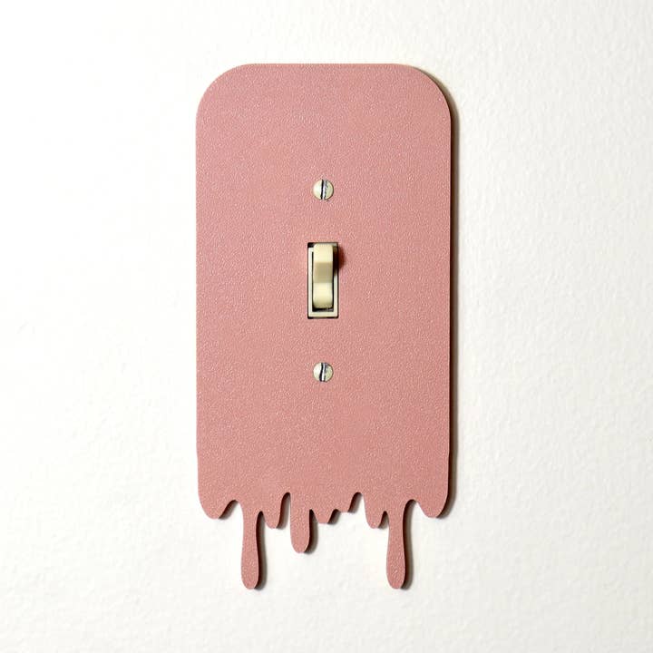 Dripping Light Switch Plate – Modern Artistic Wall Cover for wholesale by Lellume