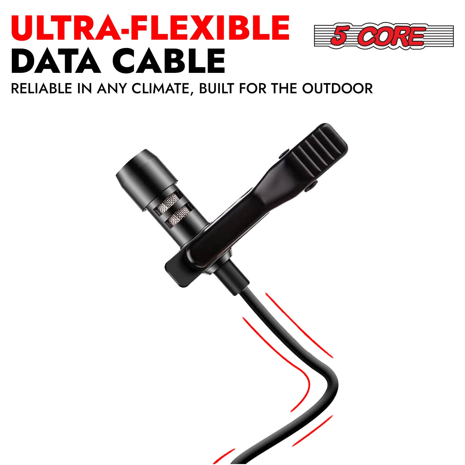 K Cube Inc - Wholesale Musical Instrument - 5 Core Lavalier Microphone Clip On Mic Lav Lapel Microfono6