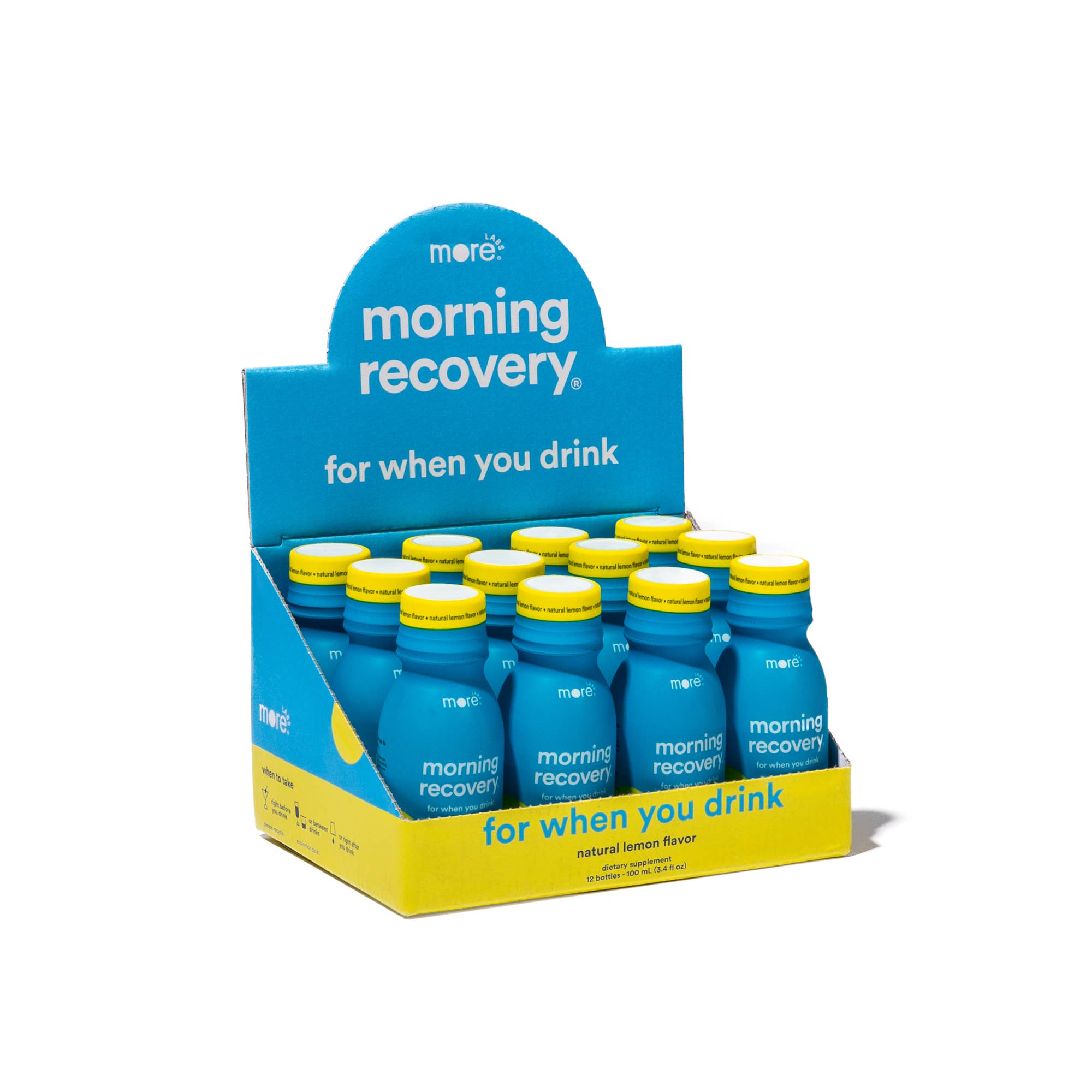 More Labs - Wholesale Wellness Juice/Tonic - Morning Recovery Lemon2