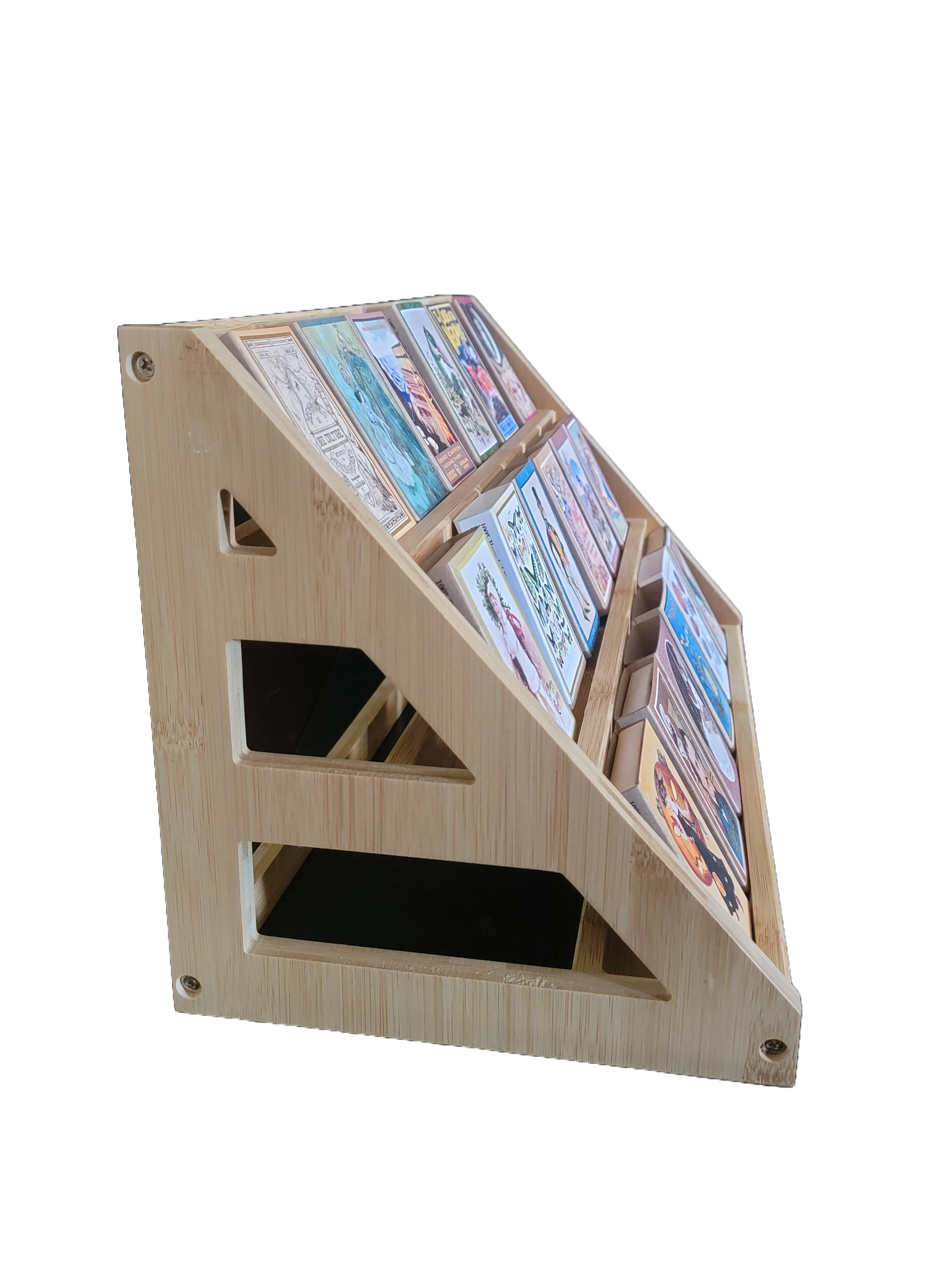 Superior Dry Goods - Wholesale Retailer Display Stand/Case - Display Stand For Handmade Matchboxes | Natural Bamboo4