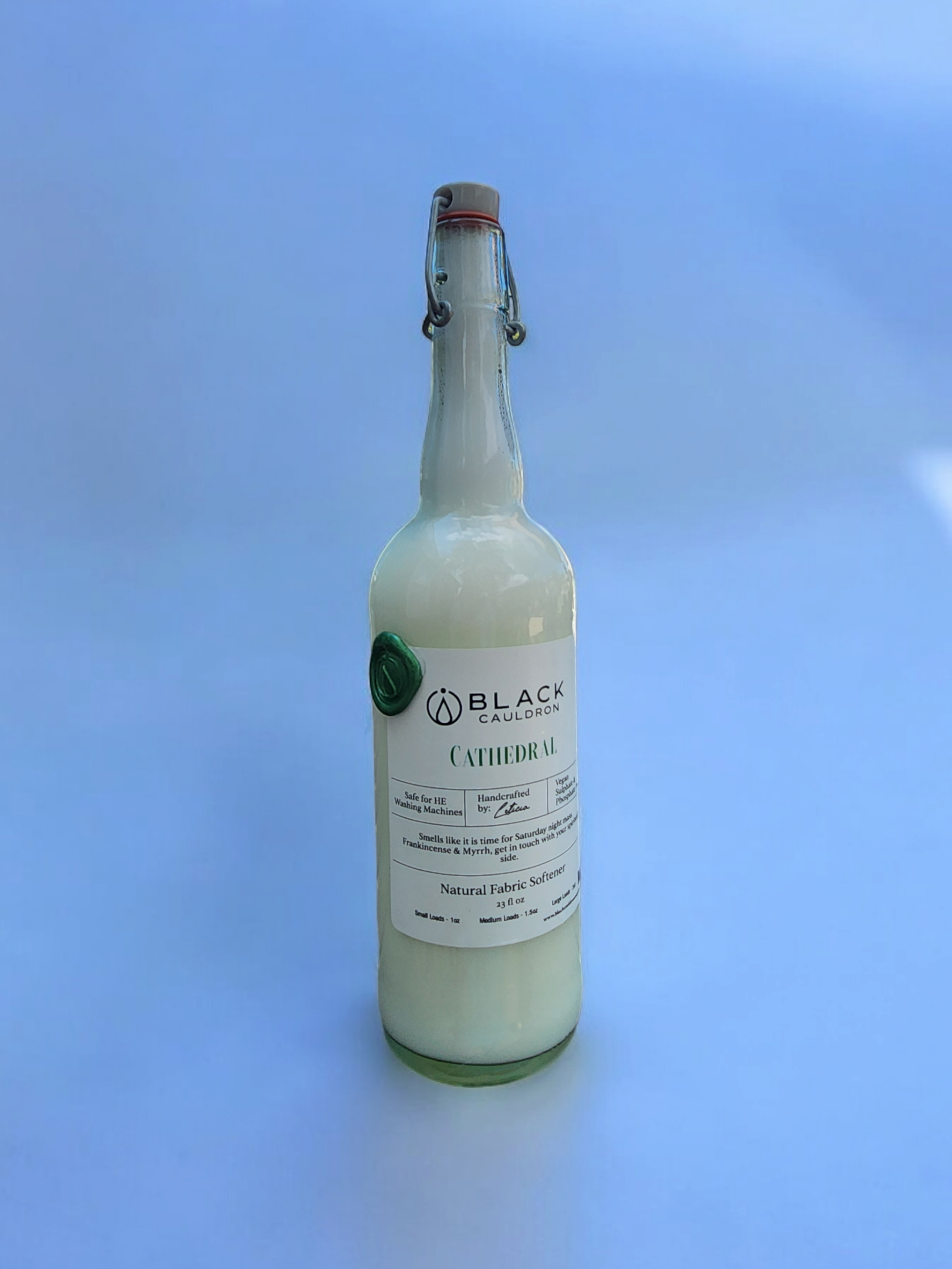 Black Cauldron Soap Co. – wholesale Sköljmedel – Katedral - Tygmjukgörande Balsam | Fräsch och Mjuk Tvätt 33oz2