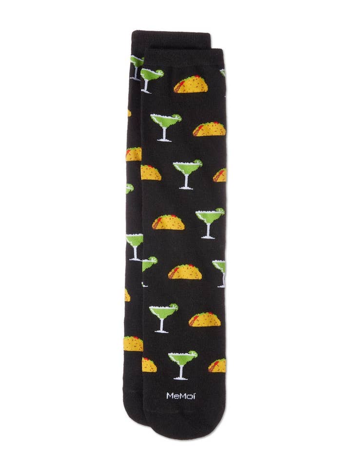 Black It's Tuesday Somewhere Crew Sock for wholesale on Faire3