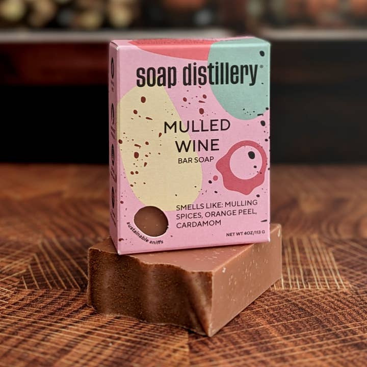 Mulled Wine Bar Soap for wholesale by Soap Distillery