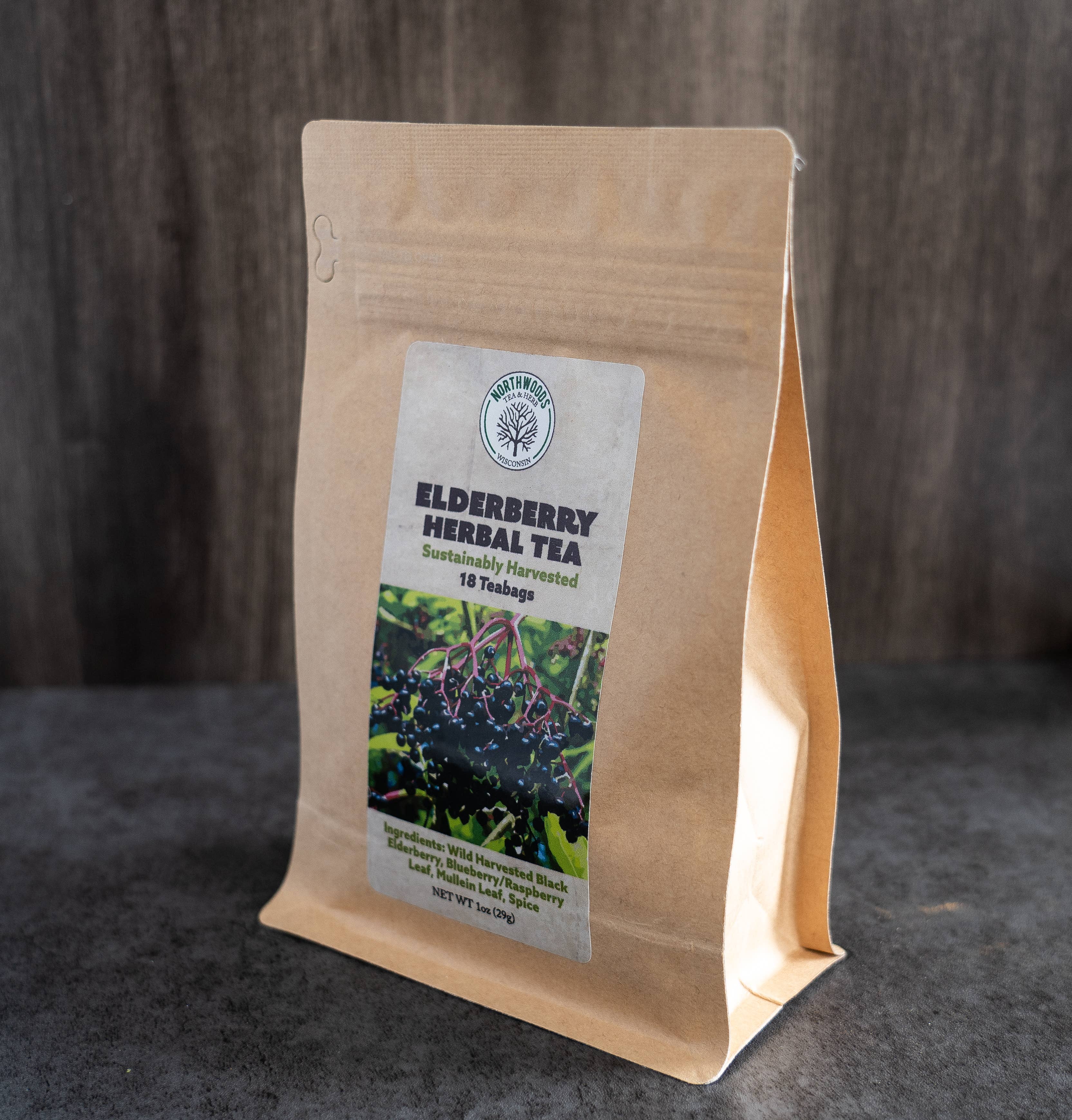 Northwoods Tea & Herb LLC - Wholesale Health/Detox Tea - Elderberry Tea1