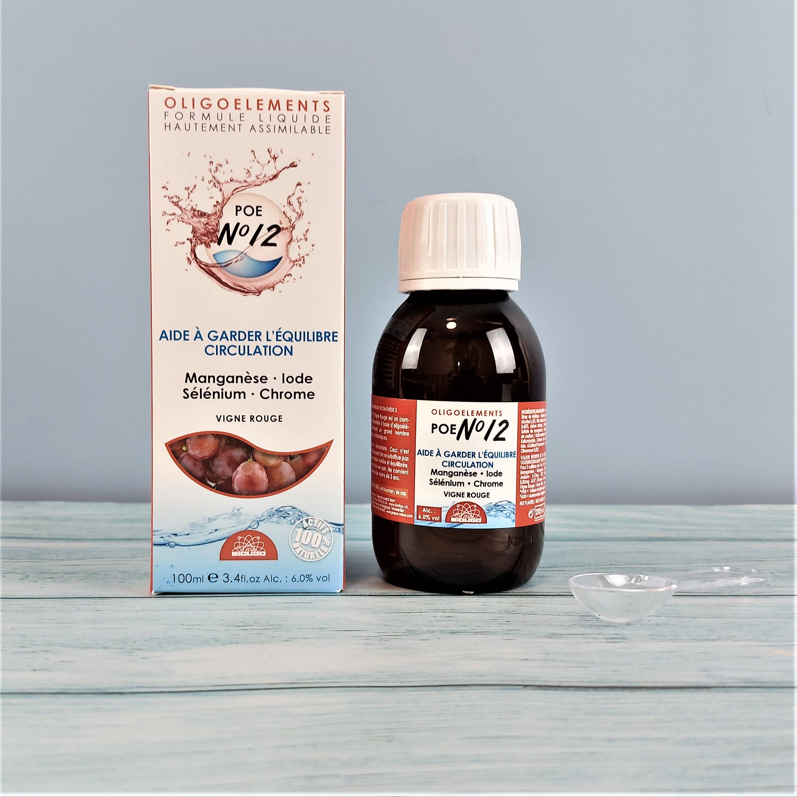 Propos'Nature - Wholesale Oral Supplement/Vitamin - Poe No.12 - Red Vine - Circulation - 100ml1