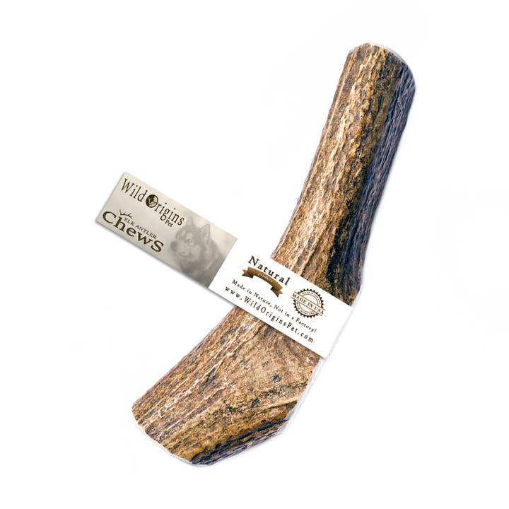 Wild Origins Pet - Wholesale Pet Chew Toy - Dog - Extra Large Elk Antler Dog Chew UPC Tagged0
