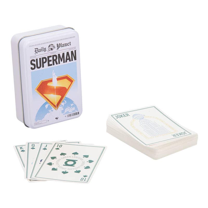 Paladone UK – wholesale Playing cards – Superman Playing Cards in a Tin2