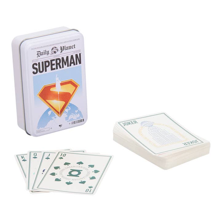 Paladone UK – wholesale Playing cards – Superman Playing Cards in a Tin2