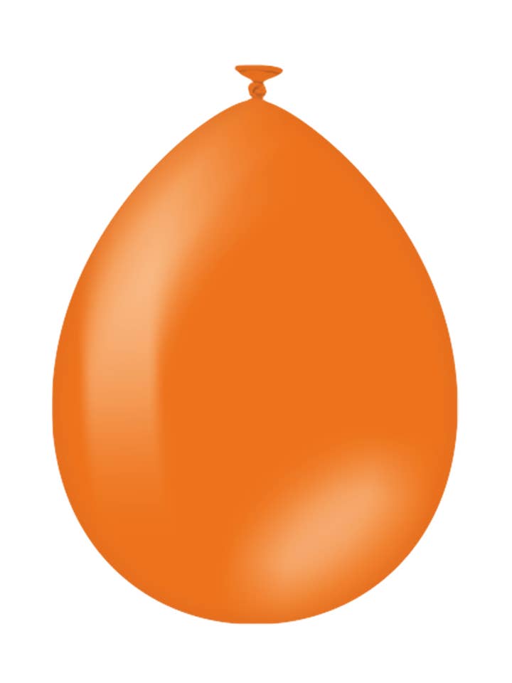 Globos 10 piezas - Naranja para venta al por mayor de PD Party