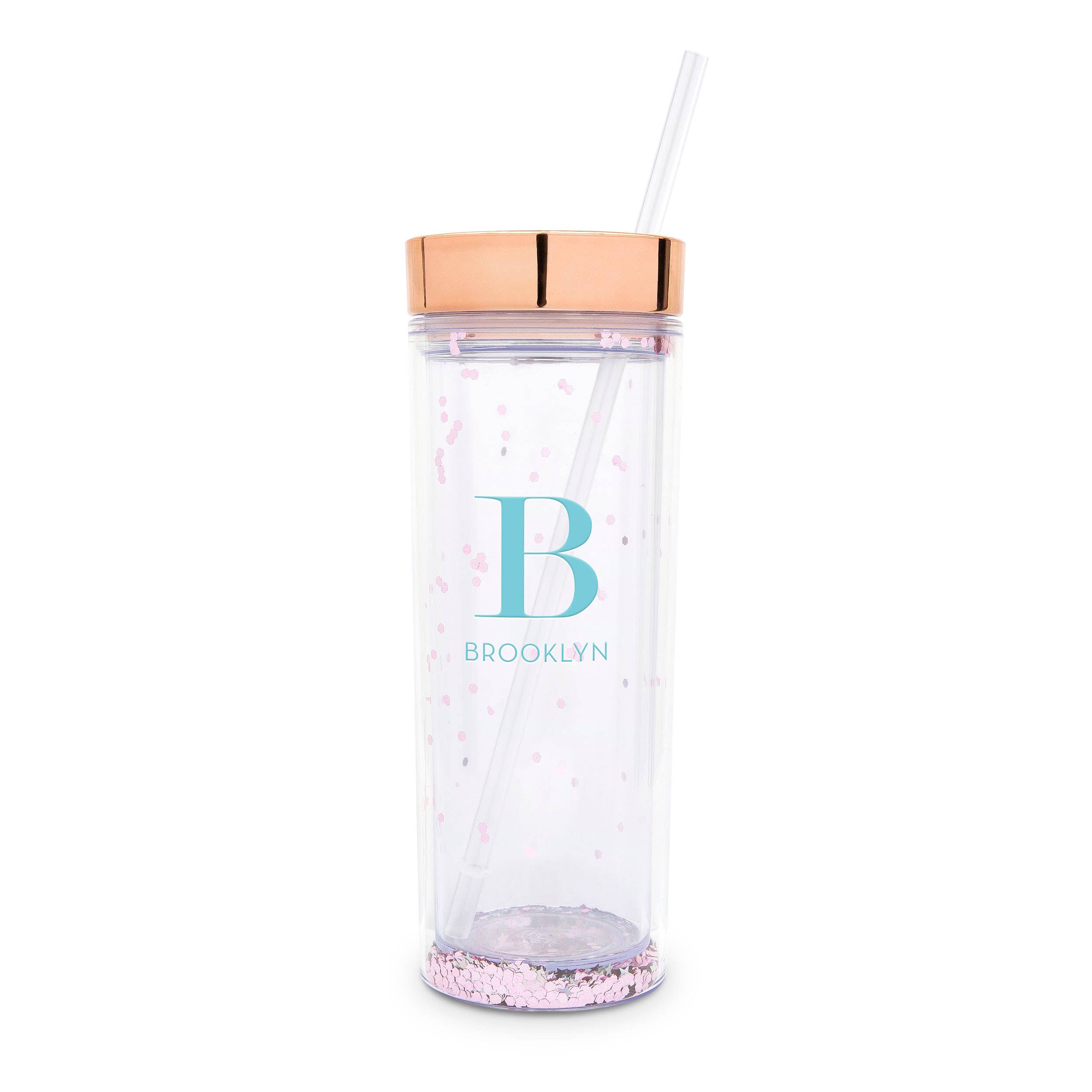 Weddingstar Inc. – wholesale Insulated mug/tumbler – 17 oz. Insulated Plastic Drink Tumbler-Modern Serif Monogram20