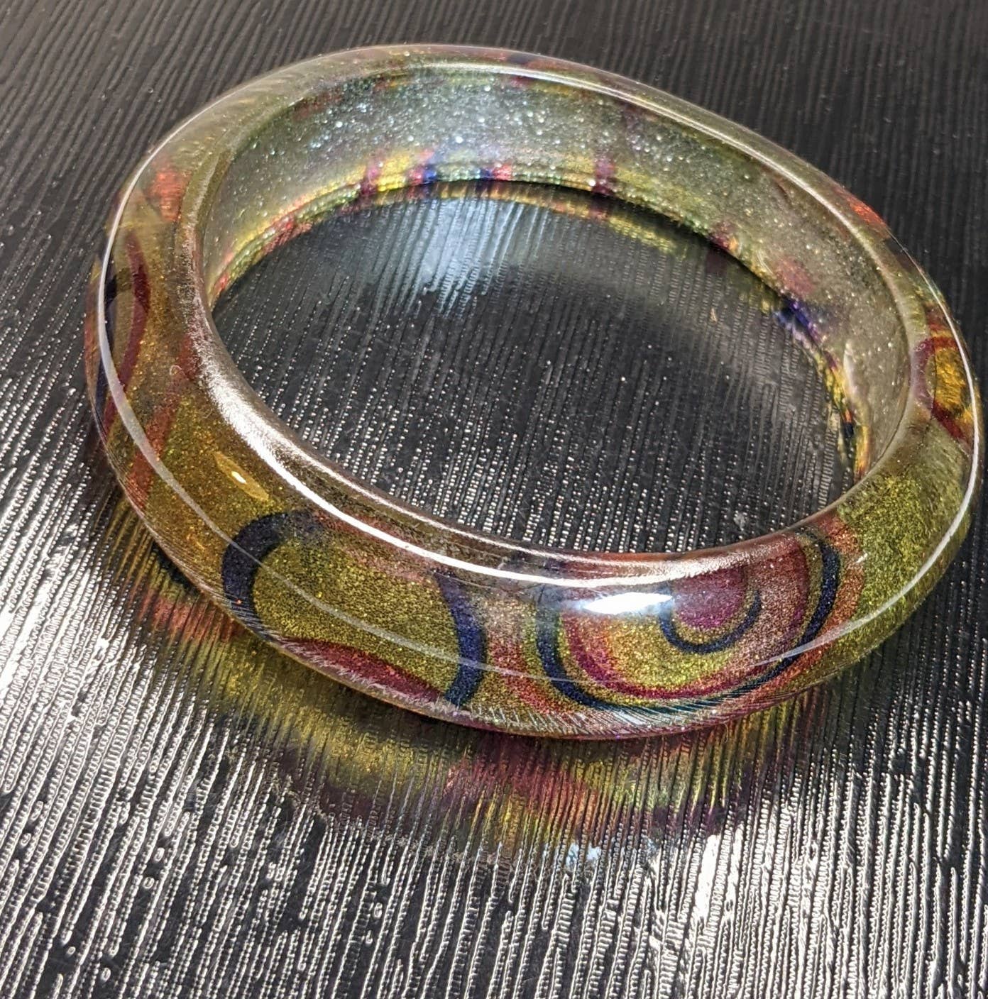 Fiona Accessories - Wholesale Bangle Bracelet - Bangle Bracelet Retro Resin Bangle Variety3