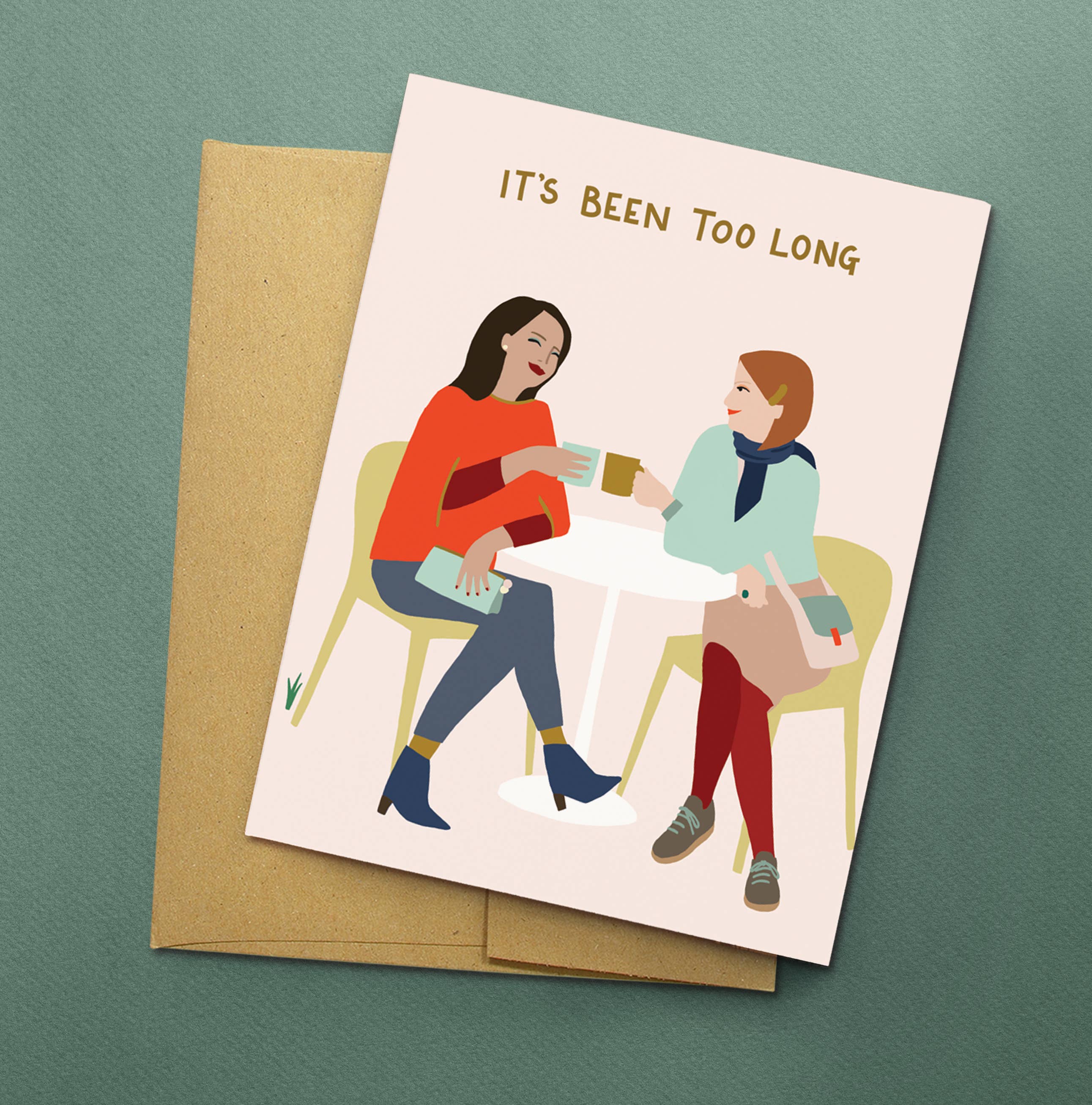 Studio Eleven Papers - Vendita all'ingrosso Biglietti di amicizia - Biglietto dell'amicizia con data caffè2