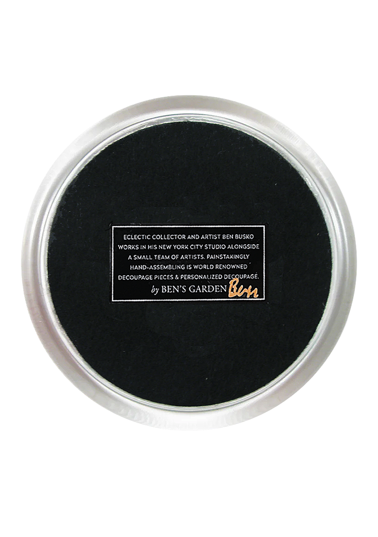Ben's Garden - Wholesale Coasters - Veuve Clicquot Rose 4" Round Glass Coaster2