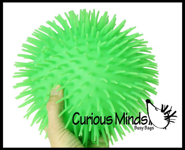 Curious Minds Toys – wholesale Fidget Toy - Barn – 1 Jumbo 9" Puffer Ball - Sensorisk Fidget Toy0