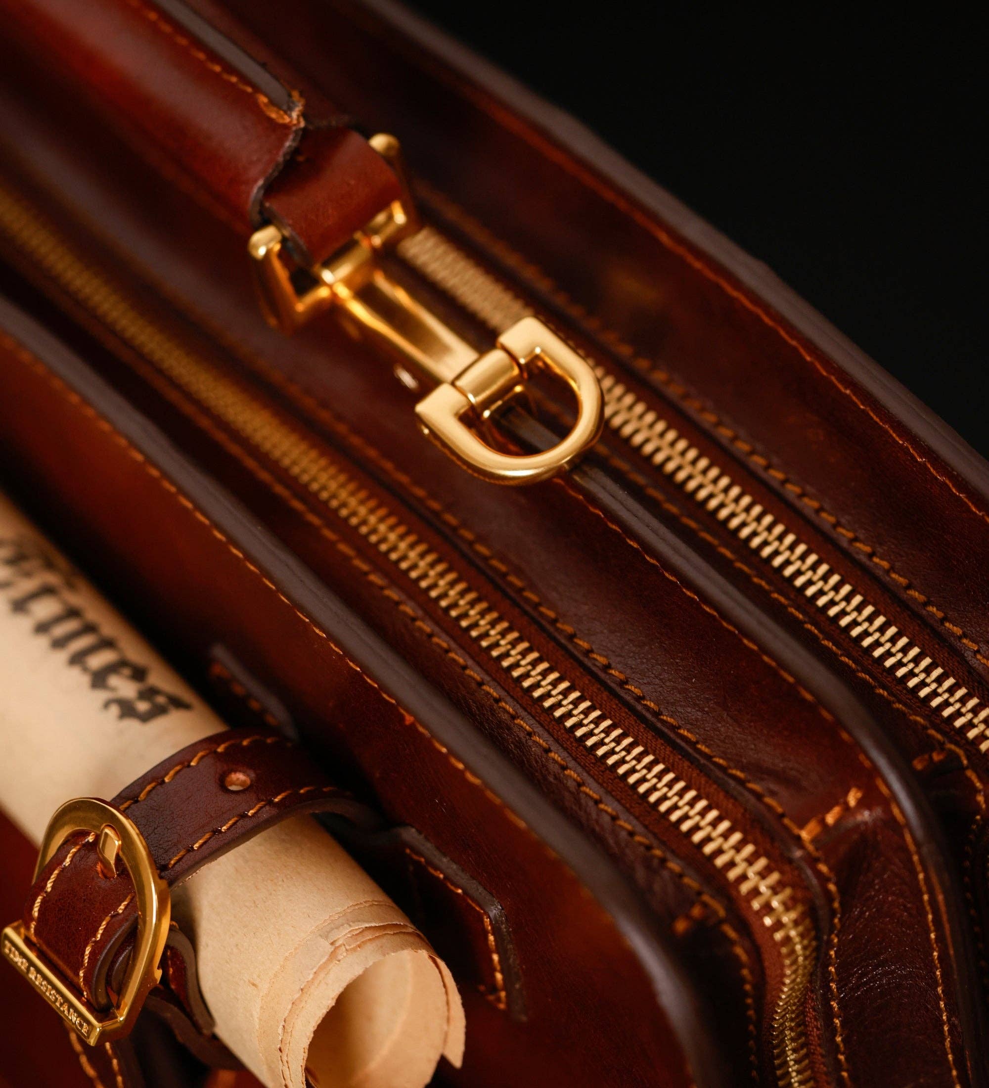 Time Resistance - Wholesale Satchel - Men's - Leather Large Satchel Bag Briefcase - The Prophet8