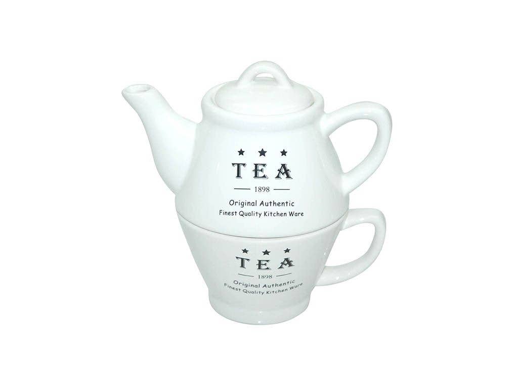 Aktual / Dekora Import S.A - Wholesale Tea Pot - TEAPOT & CERAMIC STAR CUP