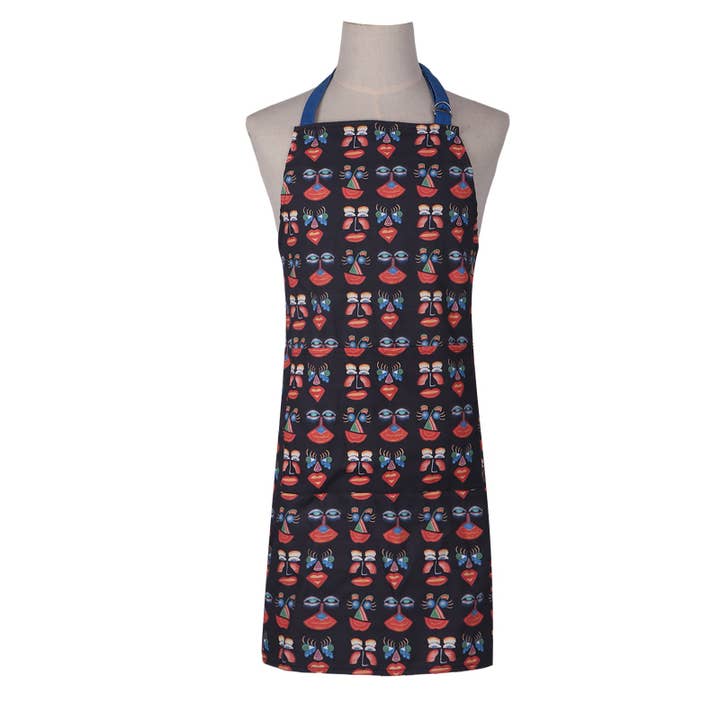 Sort forklæde for engroshandel hos Charlotte Müller design