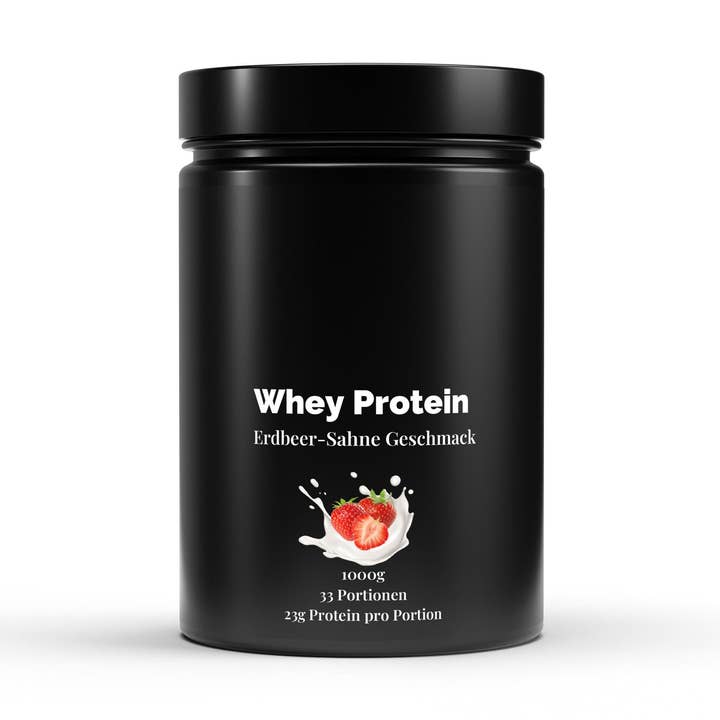 Protéine Whey Premium Saveur Fraise - 1000 g pour la vente par Lojahub.shop