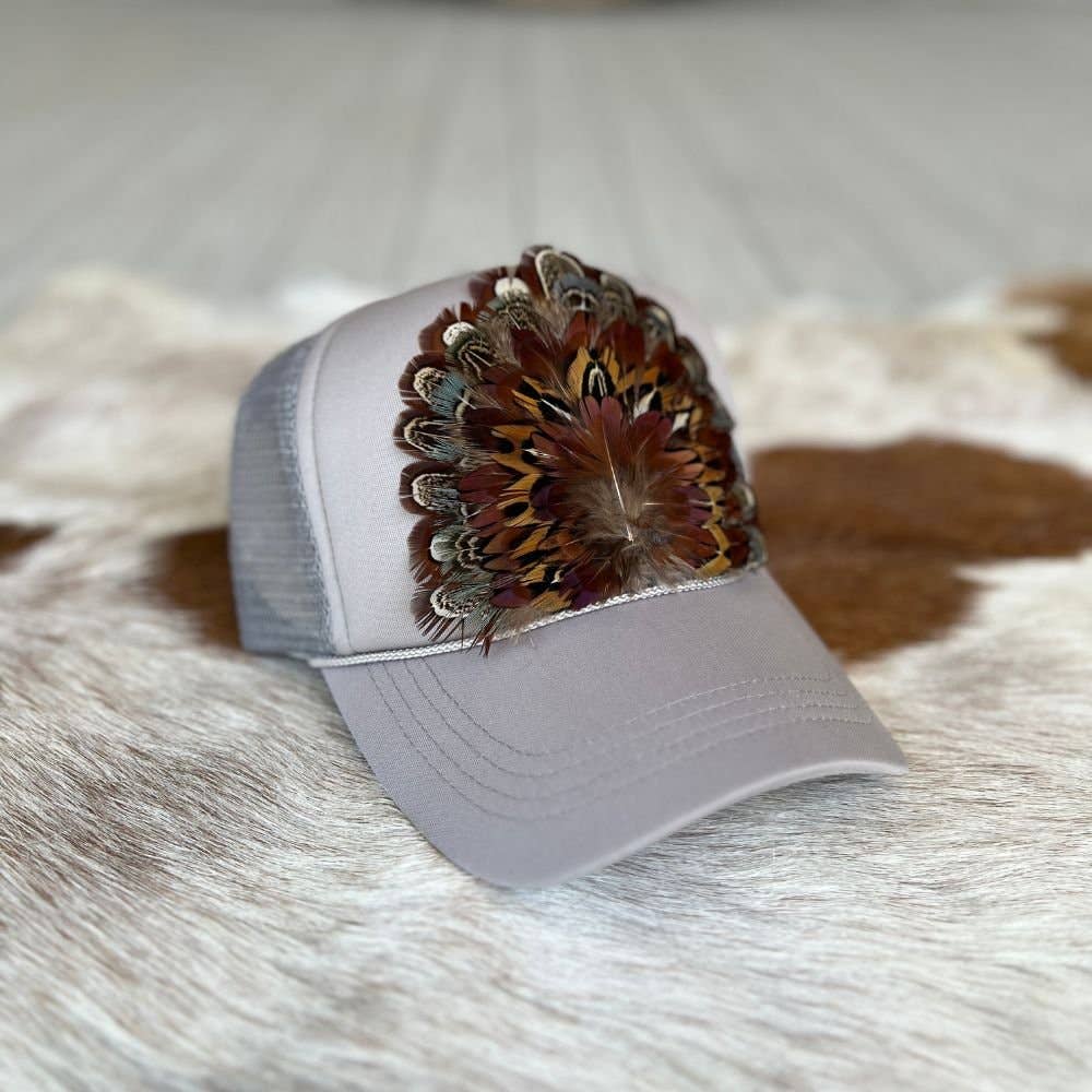 Willow Lane Hat Co. - Wholesale Trucker Hat - Women's - Feathered Trucker Caps9
