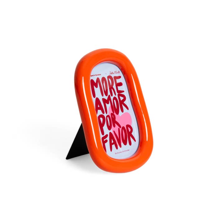 Helio Ferretti - Wholesale Picture Frame - ORANGE GLOSSY PHOTO FRAME HF2