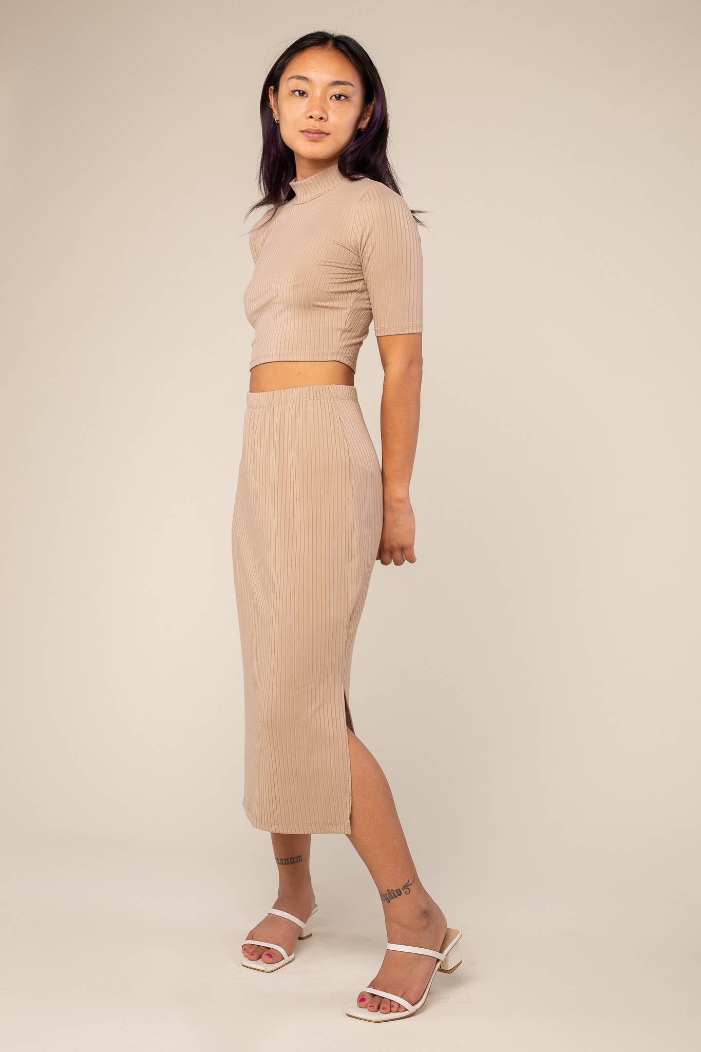 NLT - Wholesale Skirt - Women's - Syd Rib Skirt - Plus Size2