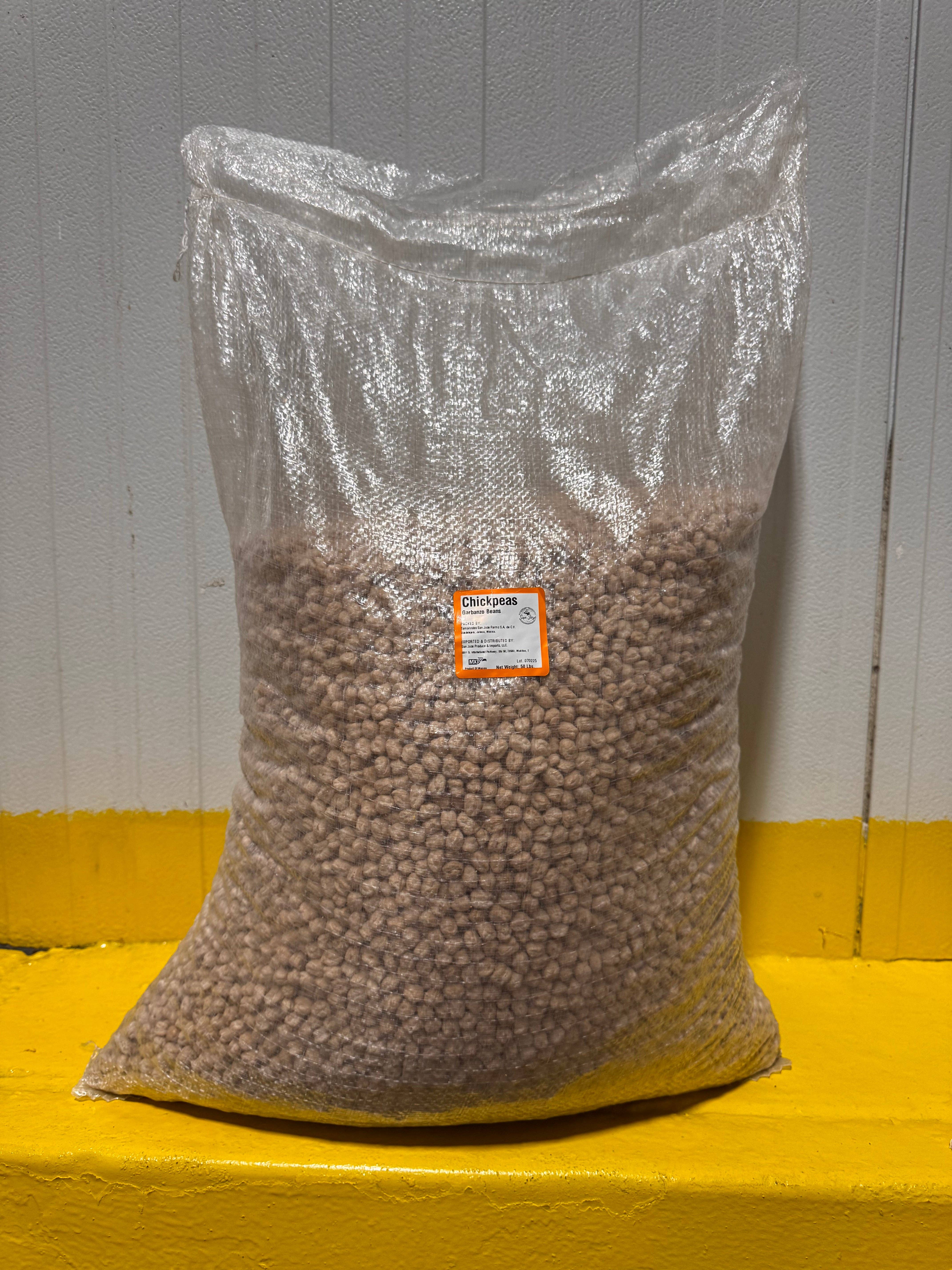 San Jose Produce & Imports LLc - Wholesale Beans - Chickpeas Bulk Bag1