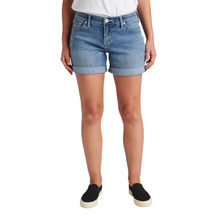 Vintage medio Pantalones cortos JAG Alex Mid Rise Boyfriend ECF209 para mujer de venta al por mayor en Faire
