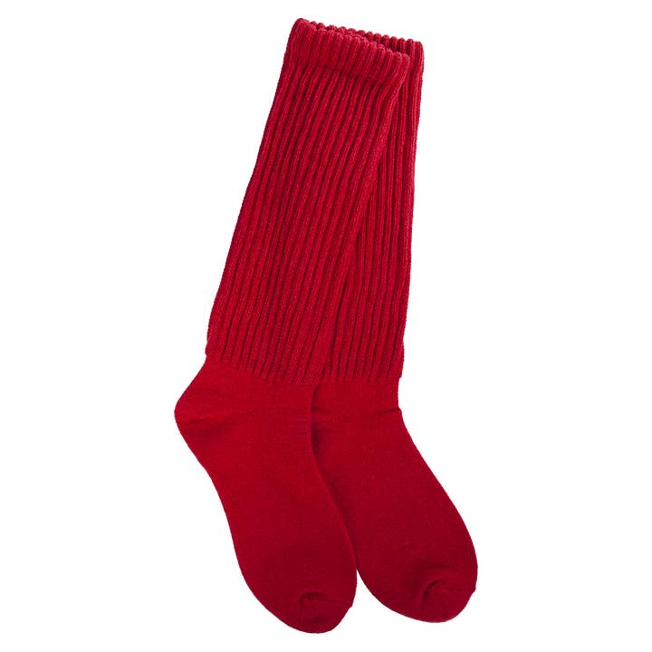 Équipage Avachi Rouge pour la vente par World's Softest® Socks