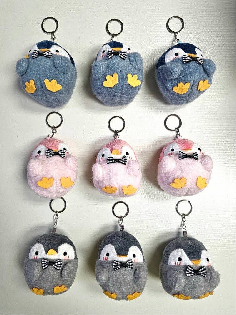 Crover - Wholesale Keychain - Unisex - Mini Penguin Plush Keychains – Assorted Colors0