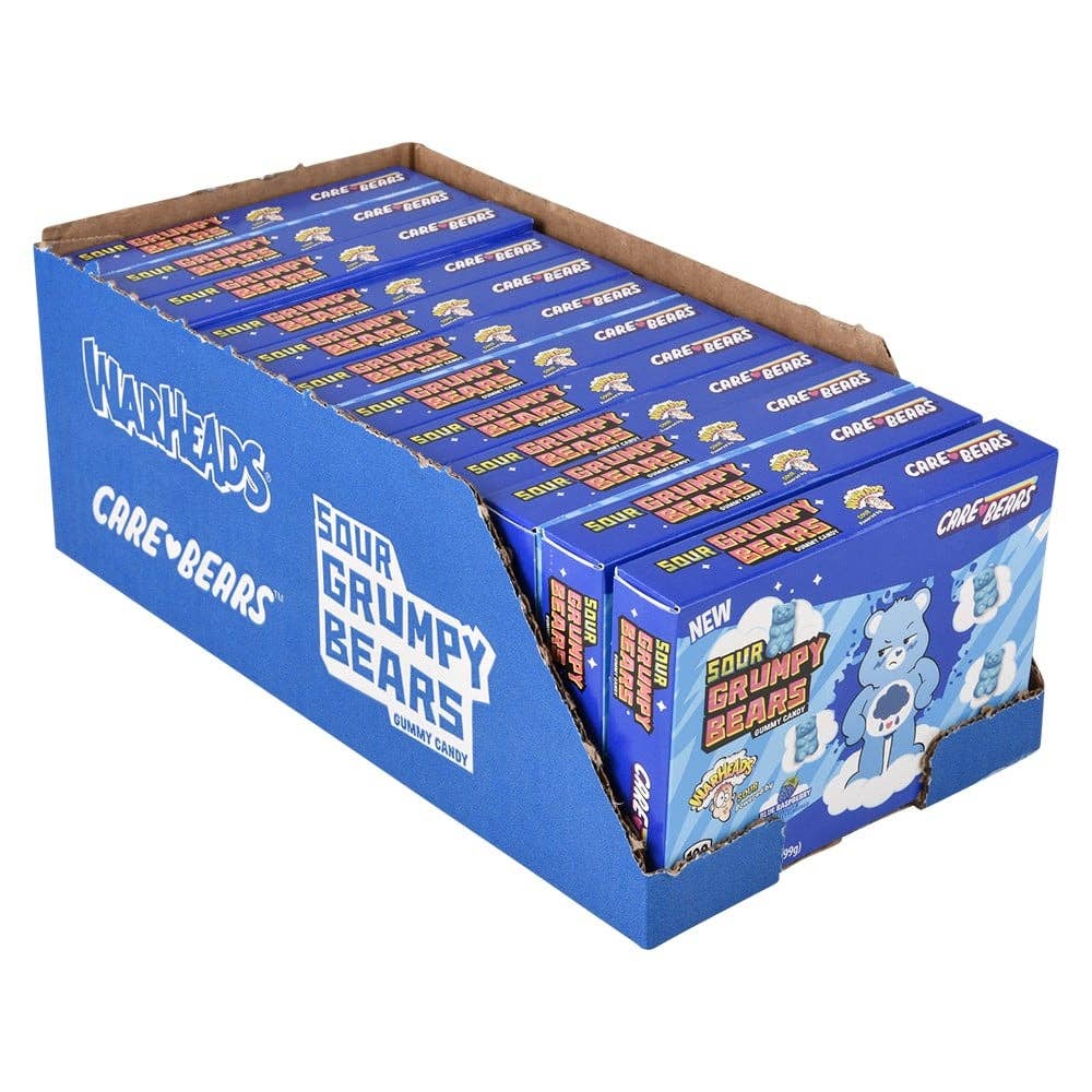 La Luna Bella - Toys - Wholesale Hard Candy - Warheads Theater Box Care Bears Sour Grumpy - LLB Candy4